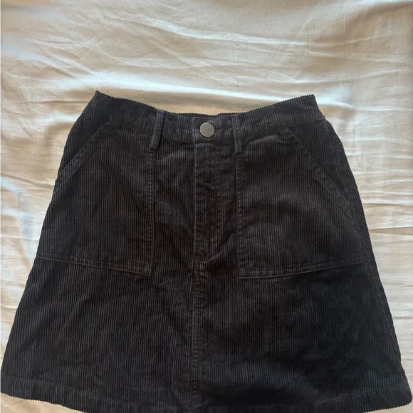Lucy & Yak Black Corduroy Skirt - Picture 4 of 6
